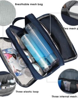 WANDF Toiletry Bag, Men’s Backpack, Women’s Cosmetic Bag, Wash Bag for Men and Women in Premium Quality