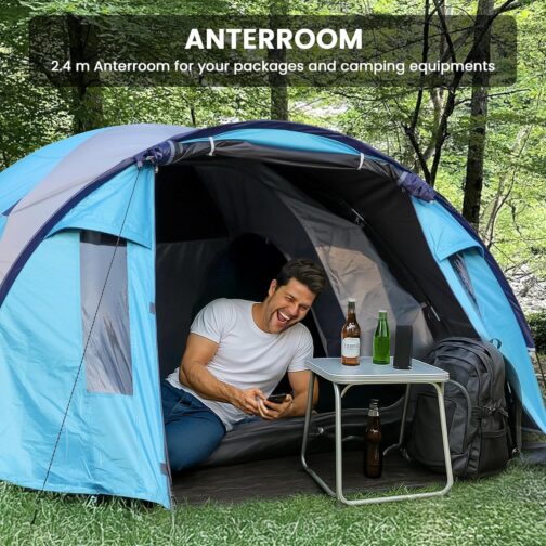 BlueWood Dome Tent Camping Tent for 3-4 People – Bild 6