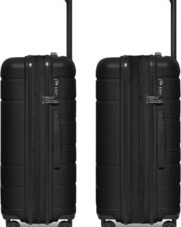 REDOLZ Essentials 11 + BC, black, Hard shell trolley with swivel castors