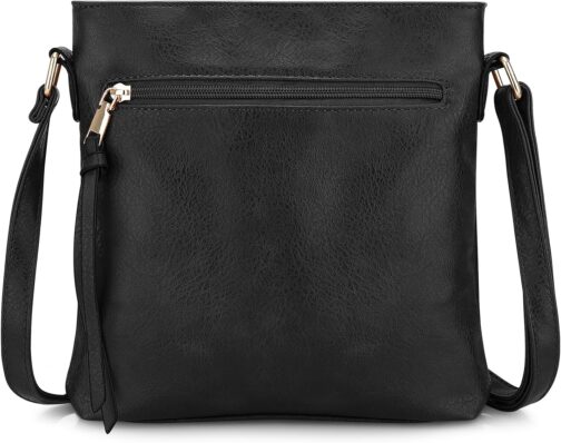 dobsechs Soft PU Leather Crossbody Bag for Women Crossbody Bag with Multiple Pockets Adjustable Strap Perfect for Daily Use