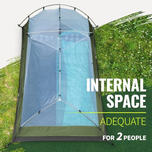 Forceatt Tent 2-3 Person Camping Tent, 2 Doors Waterproof & Windproof 3-4 Season Ultralight Backpack Tent for Trekking, Camping, Outdoor. – Bild 5