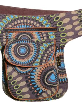 Kunst und Magie Bum Bag with Mandala Print, Festival Bag