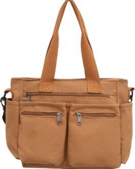 Makukke Cord Women’s Shoulder Bag Tote Bag Large Multiple Bag Shopper Bag Handbag Shoulder Bags for Work Office Travel Shopping School