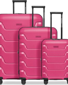SMARTBOX Edition 01 Regular Item, Pink, Hard shell trolley with swivel castors