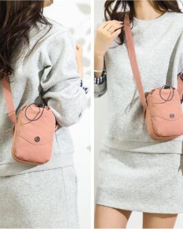 Myhozee Women’s Handbag Nylon Shoulder Bag Small Mobile Phone Bag Men’s Crossbody Bag Waterproof Bags with Drinking Cup Storage Bag and Adjustable Shoulder Strap