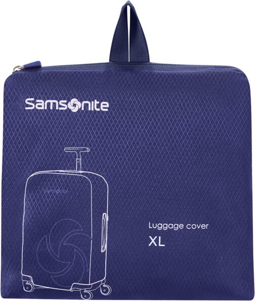Samsonite Global Travel Accessories Folding Suitcase Cover, Blue (Midnight Blue), Rain cover – Bild 2