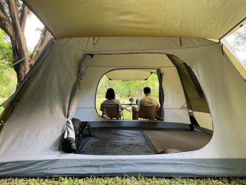 Three Bears Large 6 Person Tent - Windproof and Waterproof, Spacious Family Tent for Car Camping, Hiking and Longer Stays Outdoors – Bild 8