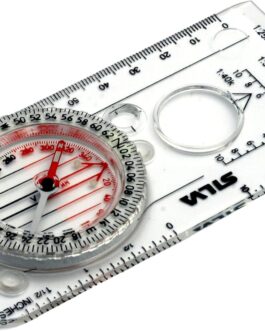 Silva Compass Navigation – Compass 4 – Graduated in Mils & Degrees – Scale 1:25k 1:40k 1:50k mm & in – Navigation Compass for Professionals – Rotating Compass Housing – Military Compass Hiking