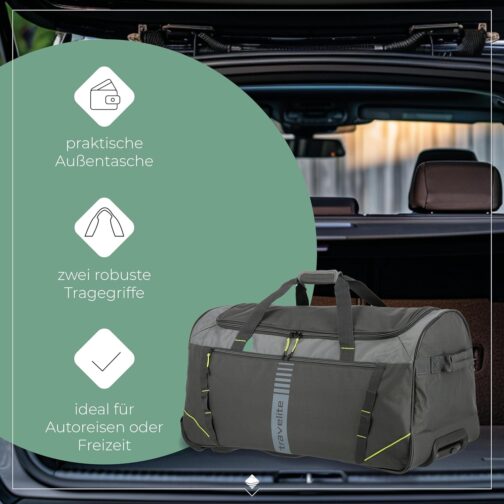 Travelite Basics Active Duffle Travel Luggage 71 cm, 71 cm – Bild 6