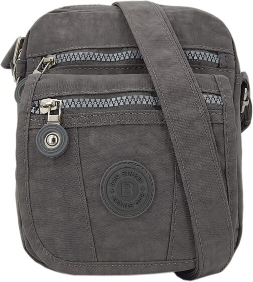 ekavale Small Shoulder Bag Women's Bag Made of High-Quality Water-Repellent Nylon Shoulder Bag