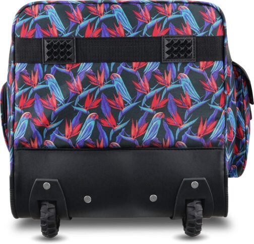 normani Sturdy Travel Trolley Big Size XL 80-150 Litres with 2 Wheels - Robust and Water-Repellent - Lightweight Travel Trolley XL Bag Various Sizes Colour Pally Parrots / 100 Litres – Bild 6