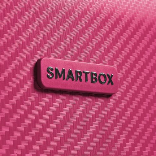 SMARTBOX Edition 01 Regular Item, Pink, Hard shell trolley with swivel castors – Bild 9