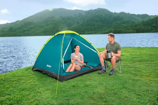 Bestway Cool Dome 2 2 Person Tent 145 x 205 x 100 cm Dark Green – Bild 2