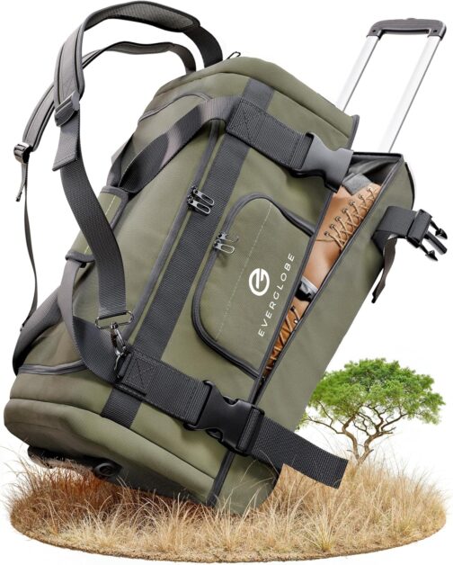 EVERGLOBE Travel Bag 3-in-1 [recycled], khaki