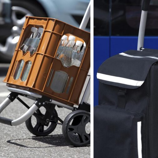 Meister Folding Shopping Trolley with Cool Compartment with Removable Rainproof Bag with Capacity of 54 L, 6816800 – Bild 5