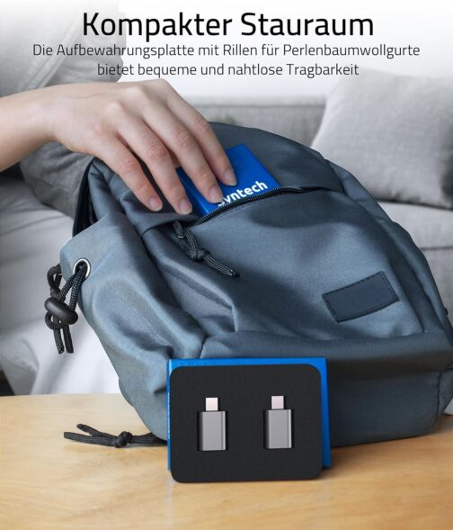 Syntech USB C to USB Adaptor, Space grey – Bild 6