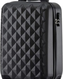 BEIBYE Twin-Wheels 2066 Hard Shell Trolley Suitcase, Travel Suitcase, Luggage, M–L–XL Set, black