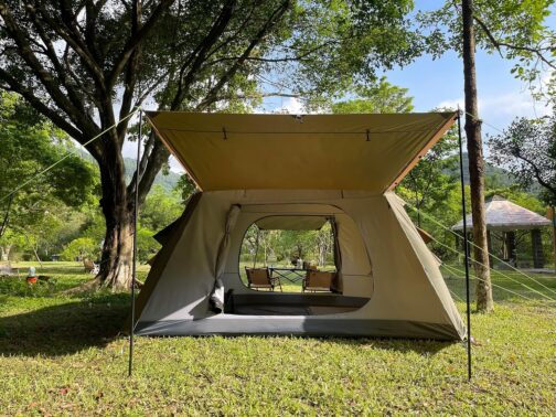 Three Bears Large 6 Person Tent - Windproof and Waterproof, Spacious Family Tent for Car Camping, Hiking and Longer Stays Outdoors – Bild 5