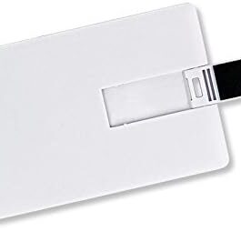 CLE CARDAN LIGHT EUROPE 8 GB Memory Card in Credit Card Shape White Blank USB Stick Data Storage