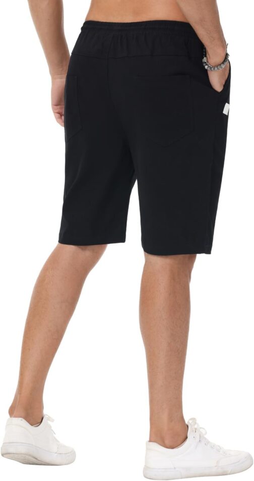 VMSUCIJ Men's Cotton Cargo Shorts Slim Fit Summer Cargo Trousers Short with Pockets – Bild 3
