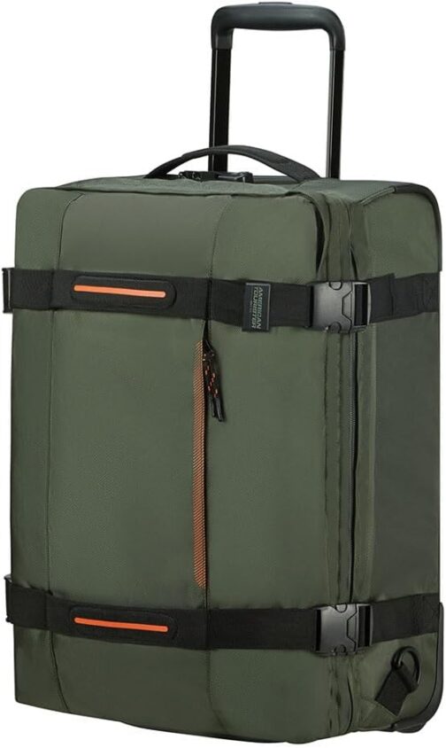 American Tourister Urban Track Ryanair Cabin Bag, Green (Dark Khaki), Duffle/Backpack with wheels – Bild 8