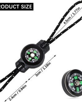 10PC Compass Zipper Pull Fits for Sport Outdoor Travel Backpack Shoulder Bag Key Holder zipper Fixer (10PC-big)