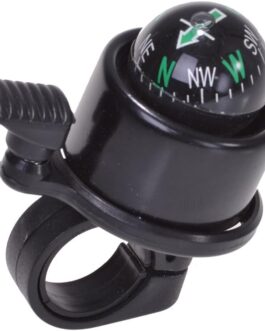 Filmer Bicycle Bell with Compass – Black