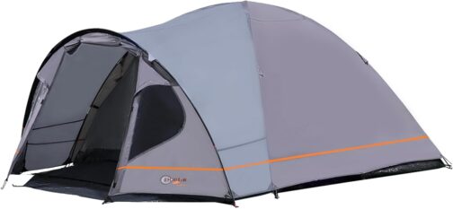 Portal Zelt 3-4 Perosonen Camping wasserdicht 4000mm Kuppelzelt mit Vorzelt Familienzelt Festivalzelt für Camping Reise Trekking Garten
