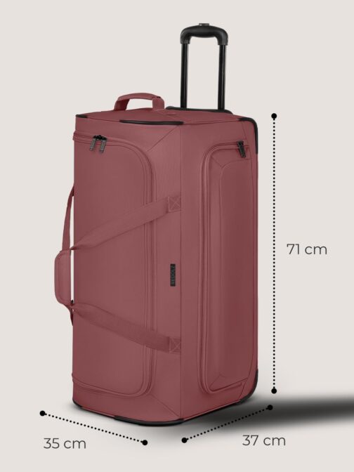 Duffle Essentials, rose, L (71 inches), Wheeled Travel Bag – Bild 6