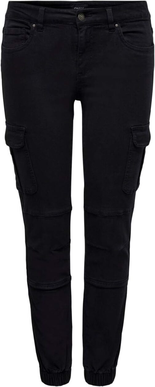 ONLY Female Cargo Trousers, Ankle-Length Cargo Trousers