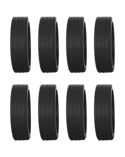 TPZORJX Pack of 8 Luggage Wheel Protectors - Silicone Wheel Cover Suitcase Wheels Wheel Protection Reduces Waterproof Protective Case Suitcase for Waterproof Protective Case for Travel, Luggage