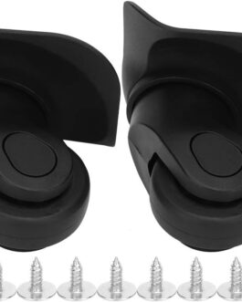 Alomejor Suitcase Mute Wheel Universal Luggage Wheel Replacement Wheel Transport Case Single Row