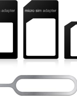 3 in 1 Card Adapter Compatible with Cards Nano Cards SIM Cards Standard, Card Adapter Compatible with Smartphone + Card Needle for SIM