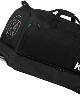 Kempa Trolley – Sporttasche mit Rollen – Trolley mit Griff Handball Fitness Sport, schwarz – 60, 90 oder 120 Liter