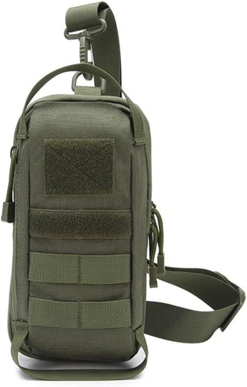 ACEXIER Tactical Sling Shoulder Bag Military Chest Bag Belt Waist Bag Multifunctional Belt Bag for Outdoor Hunting EDC Tool Bag