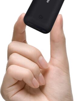 Heganus PowerBank Slim, Portable, High-Capacity External Battery for iPhone, Samsung Galaxy, iPad, Huawei, etc.