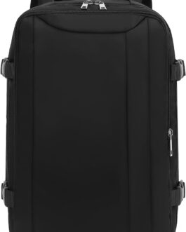 For hand luggage, backpack, travel backpack, hand luggage, airplane backpack, travel backpack, hand luggage, bag, carry on luggage, black, 40 x 20 x 25 inches, Outdoor|travel