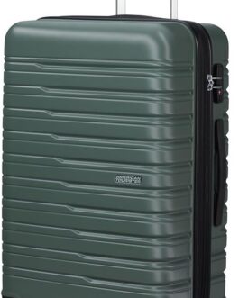 American Tourister Flashline Spinner, Green (Dark Forest), Spinner M