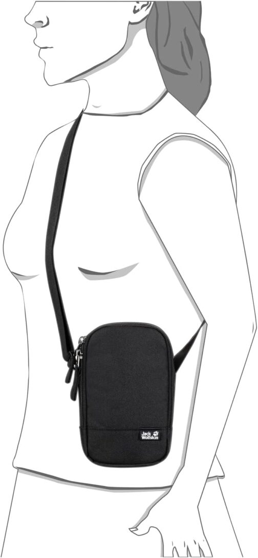 Jack Wolfskin Secretary Shoulder Bag - Black - – Bild 7