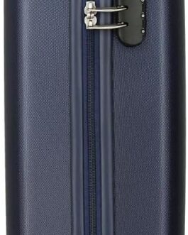 Marvel Joumma Avengers Legendary Cabin Case, Blue, 38 x 55 x 20 cm, Rigid, ABS, Side Combination Lock, 35L, 2kg, 4 Double Wheels, Luggage, Hand, Blue, Cabin Suitcase, blue, cabin case