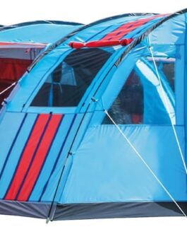Skandika Gotland 6-Person Tunnel / Family Tent 2 Sleeping Cabins 5000 mm Water Column 210 cm Standing Height