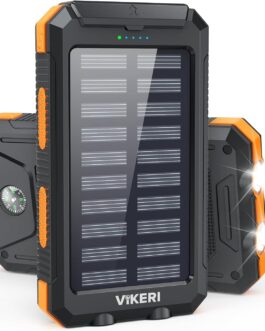 Solar Power Bank for Smartphones, Tablets and More