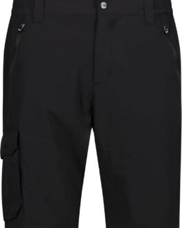 CMP Men’s Stretch Bermuda Shorts with Large Side Pockets, Black, 58, black