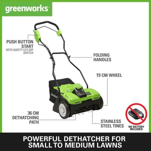 Greenworks Tools Scarifier, 2504807 – Bild 2