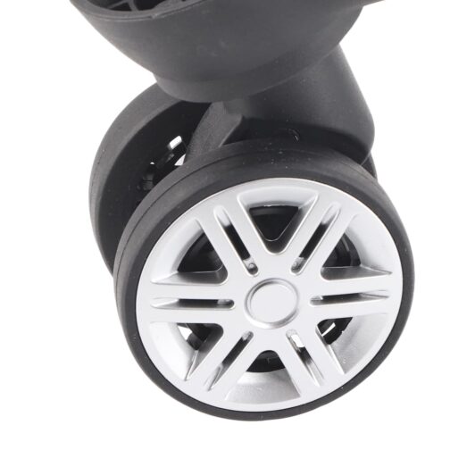 Dpofirs 1 Pair Luggage Suitcase Wheels Mute Double Row Large Wheel Suitcase Accessories for Drawbar Box Case – Bild 3