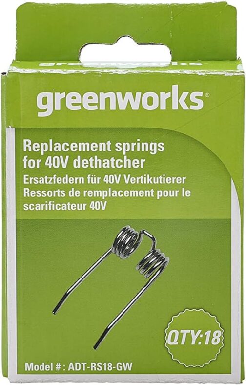 Greenworks G40DT35 40 V Battery Lawn Aerator, 3600 rpm, 36 cm Working Width, 30 L Collection Container without Battery and Charger – Bild 2