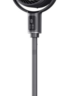 Pelonis Tower Fan with Remote Control, 20dB Quiet Floor Fan, 9 Levels & 9H Timer, Height Adjustable, 135° and 100° Oscillation, Energy Saving for Bedroom, Living Room