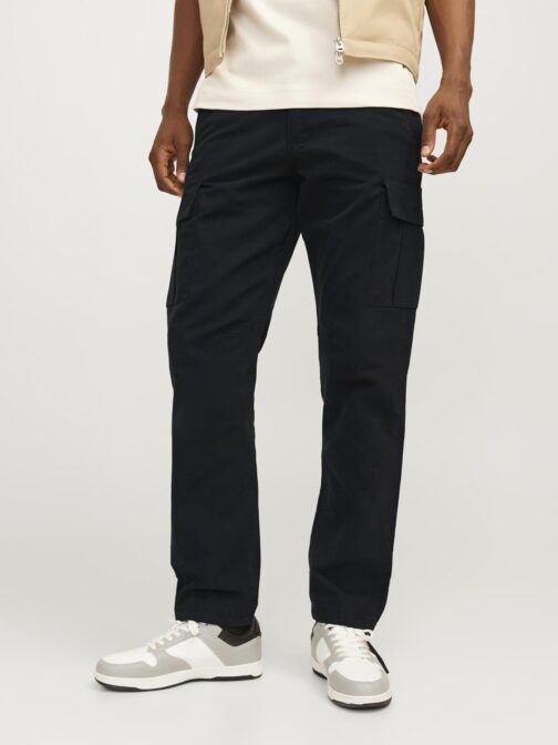 JACK & JONES Male Cargo Trousers Loose Fit Cargo Trousers – Bild 5