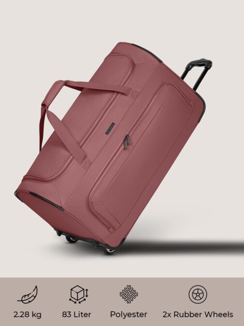 Duffle Essentials, rose, L (71 inches), Wheeled Travel Bag – Bild 8