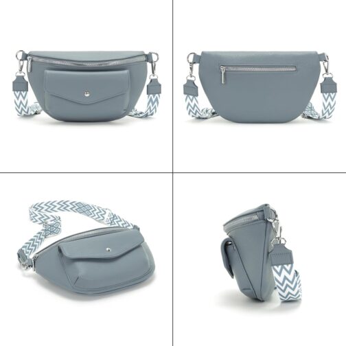 Atgbiem 2025 Bum Bag Women's Shoulder Bag Small Crossbody Bag Small Handbag Beautiful Birthday Gift for Women, sky blue – Bild 7